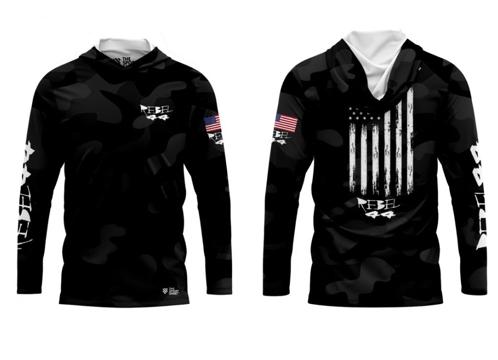 REBEL44 Long Sleeve Hoodie